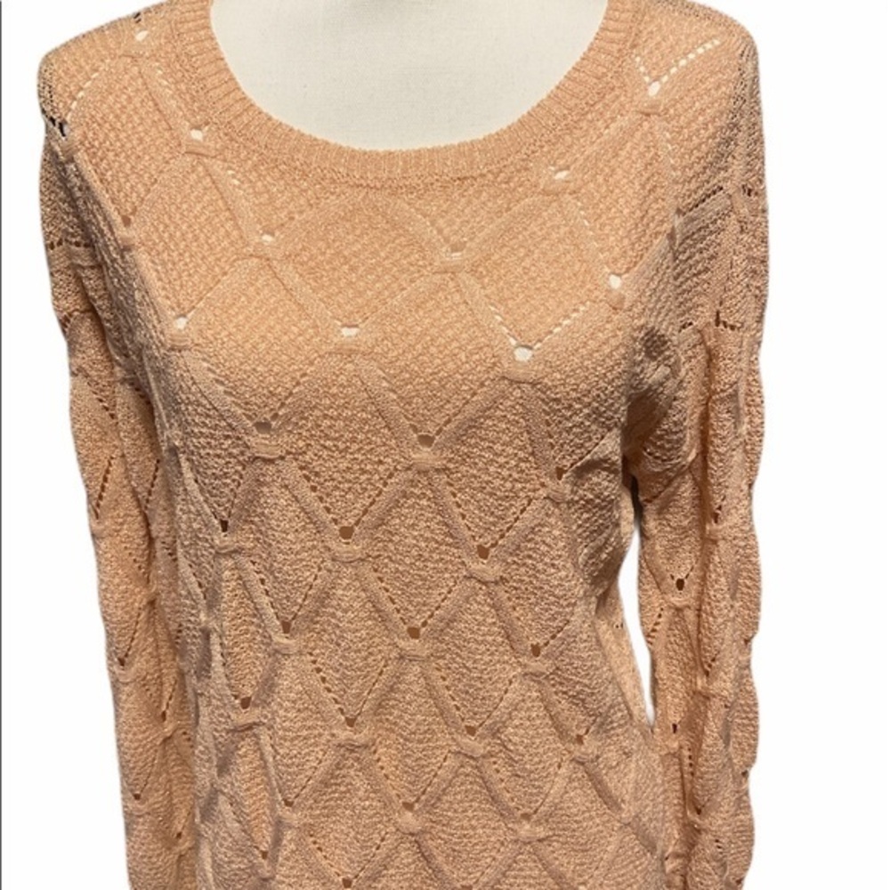 Lilly and Bloom sweater top pink size small